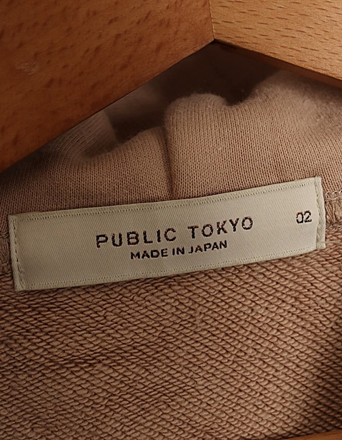 PUBLIC TOKYO Heavy Sweat Hoodie 상품이미지5