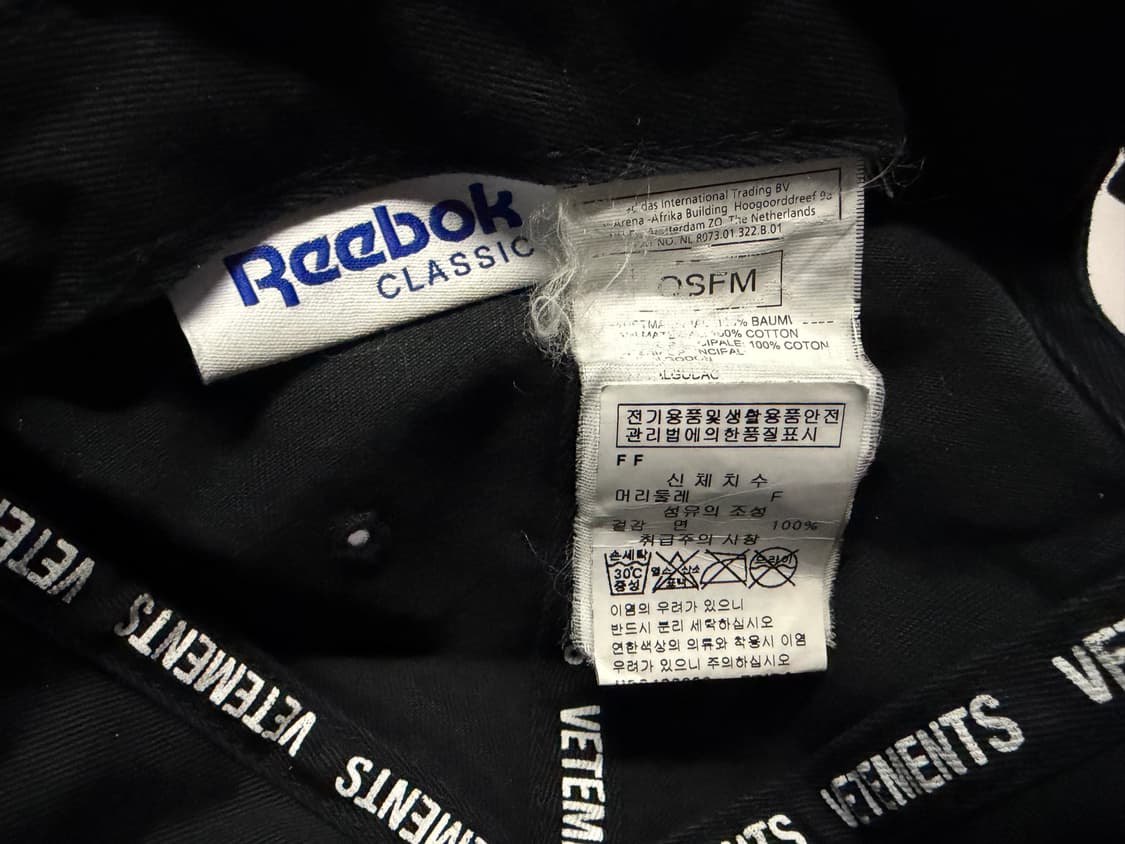 리복 베트멍 캡 프라이데이 캡 상품이미지5