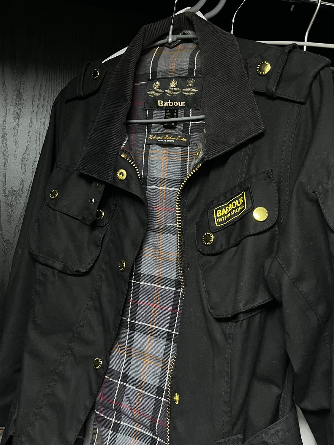 바버 왁스자켓 uk8 상품이미지1