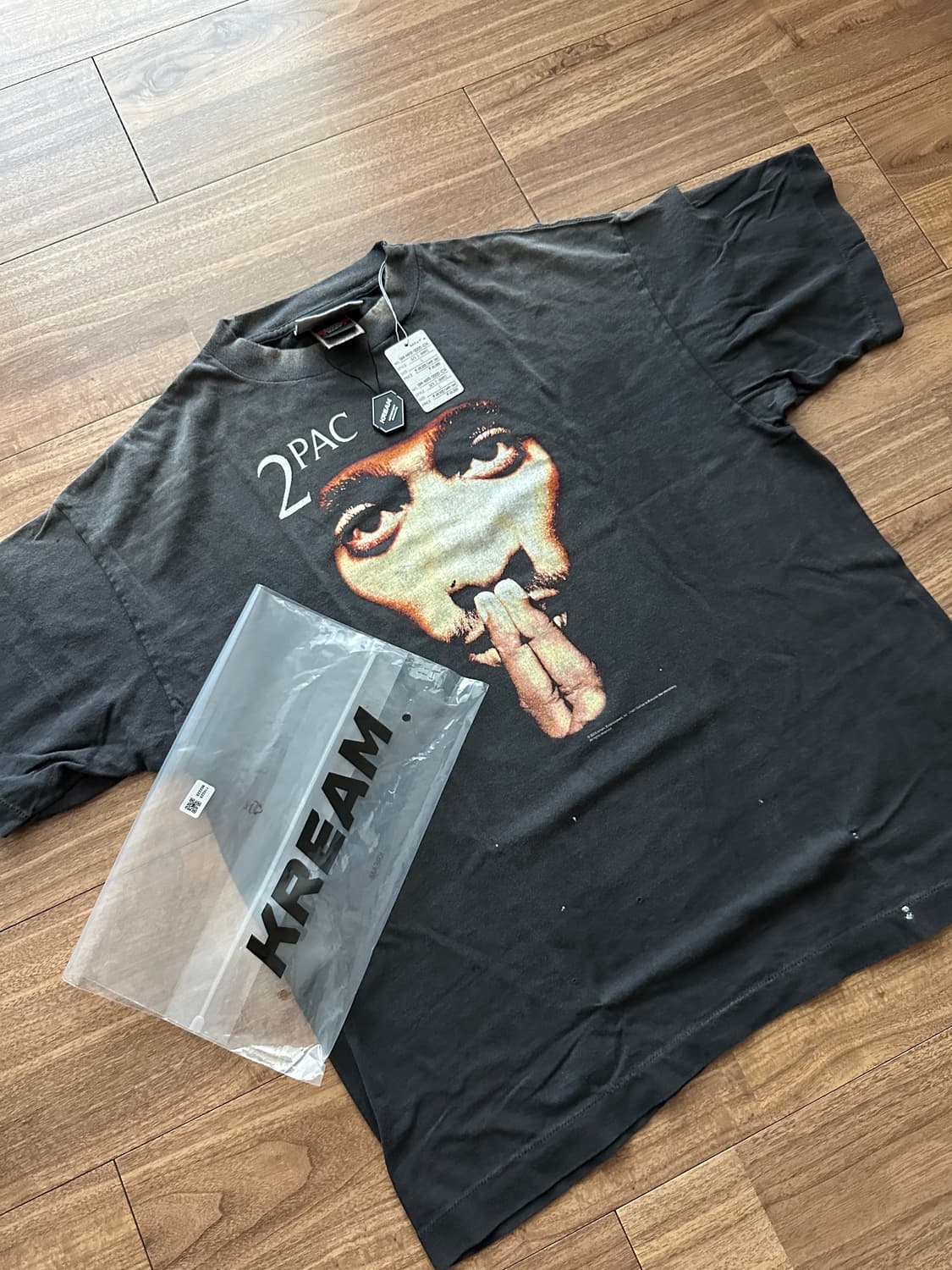 [L] 세인트미카엘 투팍 2pac 티셔츠 상품이미지2