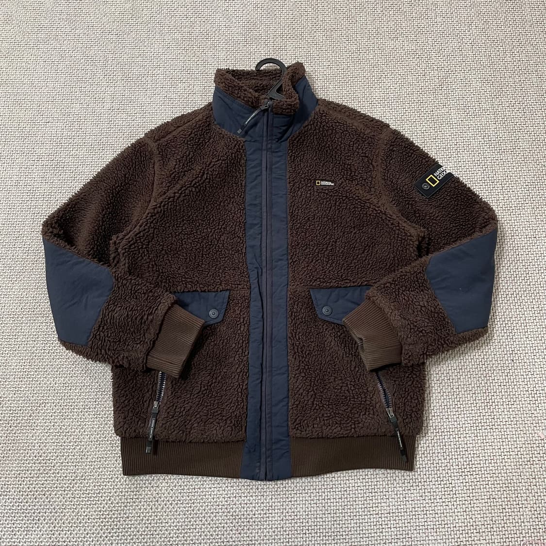 내셔널지오그래픽 하이넥 양털후리스 9970 상품이미지1