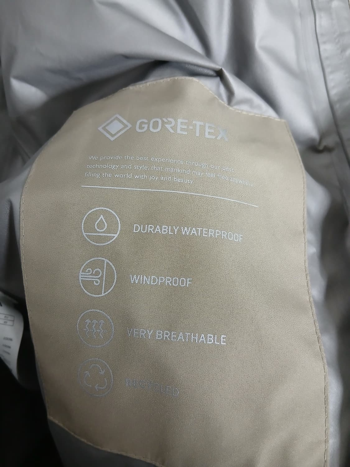 네파 고어텍스바람막이자켓90 상품이미지7