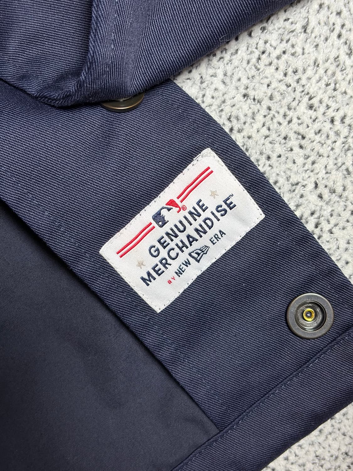 MLB 뉴에라 코치 자켓 (네이비) 상품이미지5