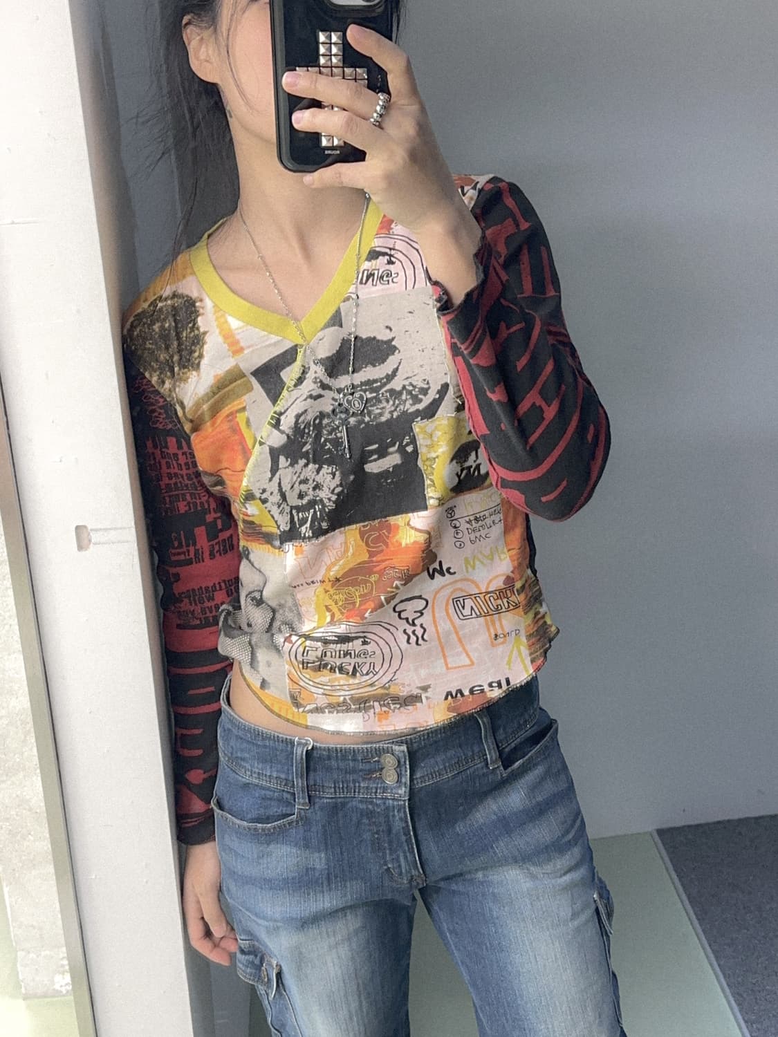 y2k graphic top 상품이미지3