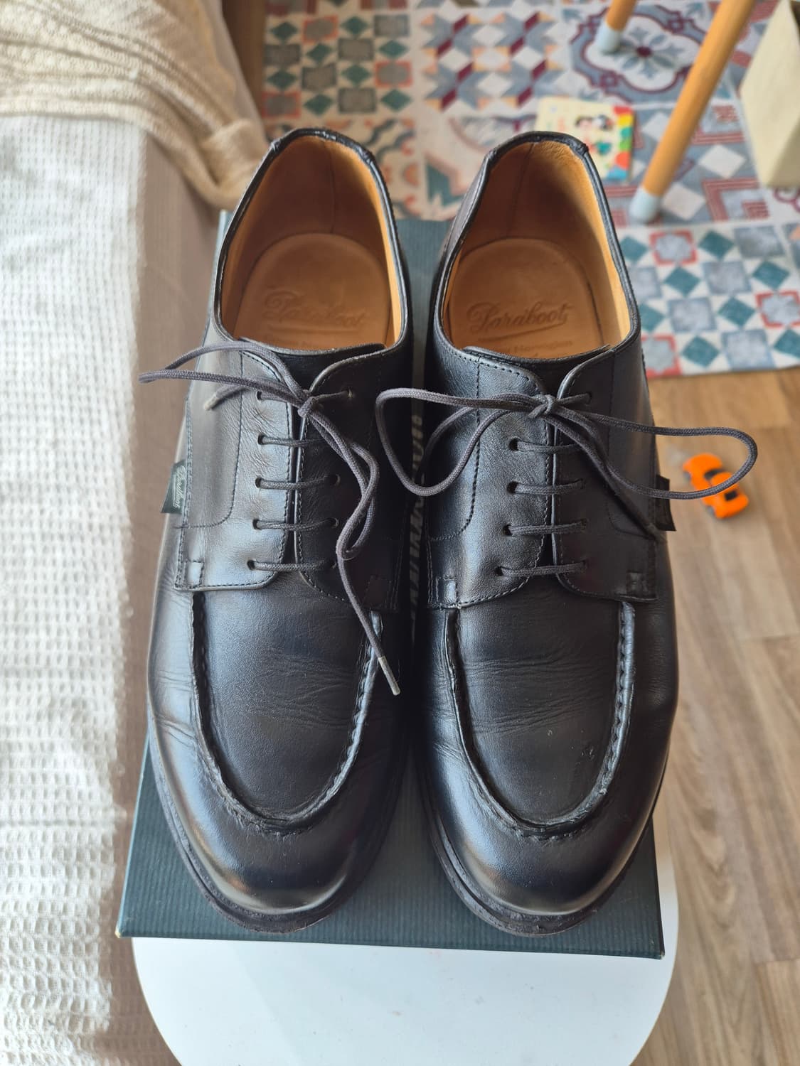 파라부트 샴보드 UK7.5 블랙 상품이미지1