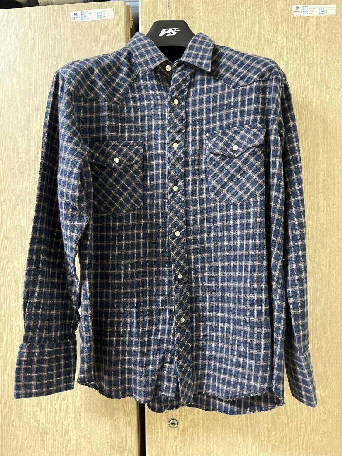 일괄) Wrangler 랭글러 웨스턴 체크 셔츠 상품이미지4