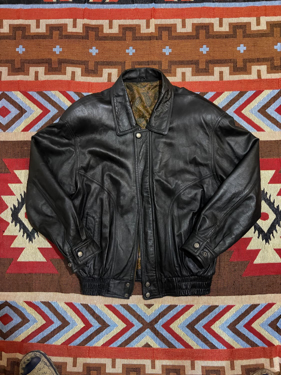 105) 양가죽 램스킨 봄버자켓 상품이미지1