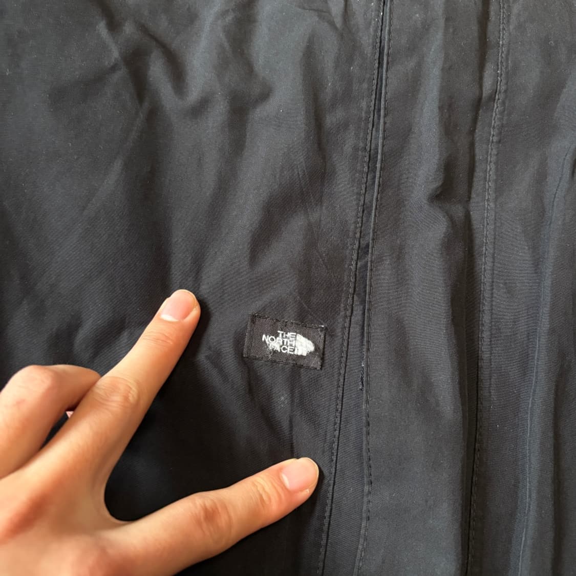 노스페이스 국내 고어텍스 블랙 윈드브레이커 자켓 상품이미지3