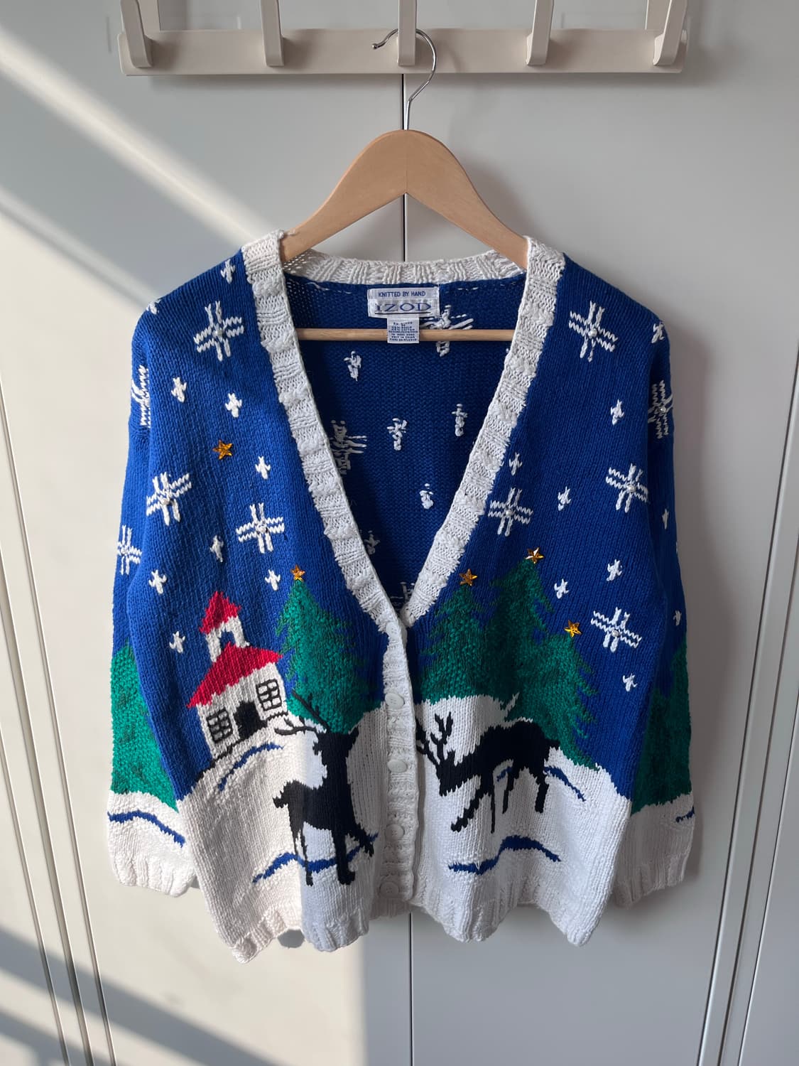 Izod 크리스마스 핸드메이드 니트 가디건  상품이미지8