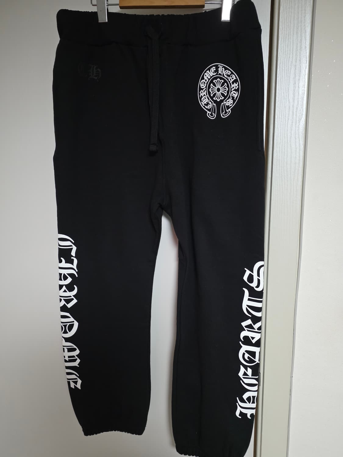 크롬하츠 홀스슈 스웻 팬츠 M새상품 인보이스 O 상품이미지1