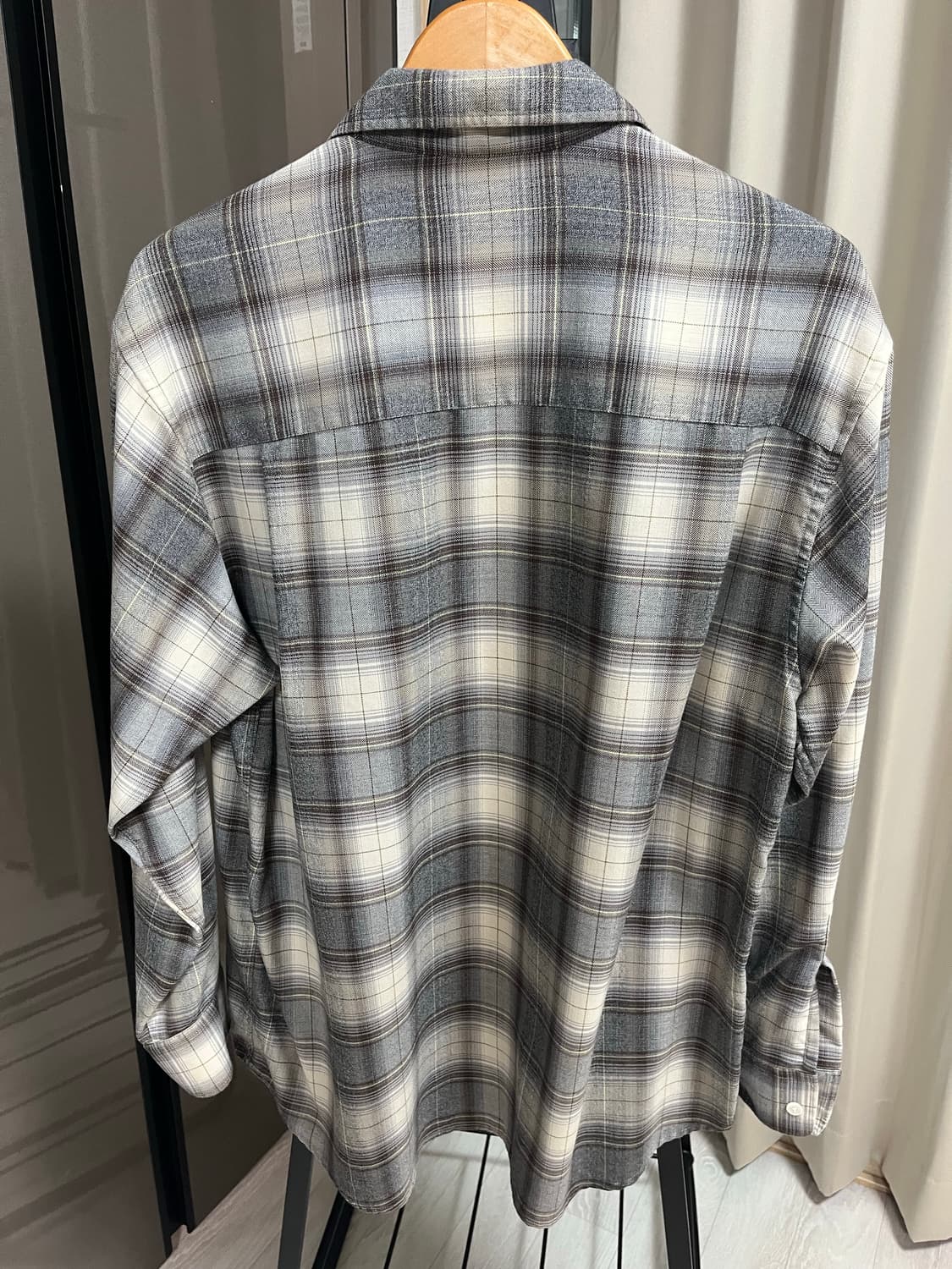 오라리 / 슈퍼 라이트 울 체크셔츠 / 3 상품이미지2