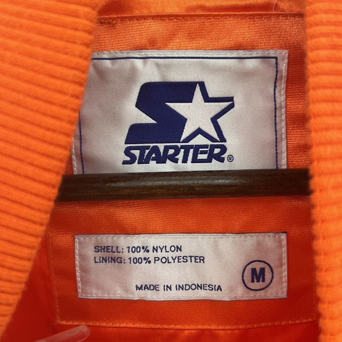 스타터 샌프란시스코 자이언츠 레트로 오렌지 바시티 자켓 M C10357 상품이미지5
