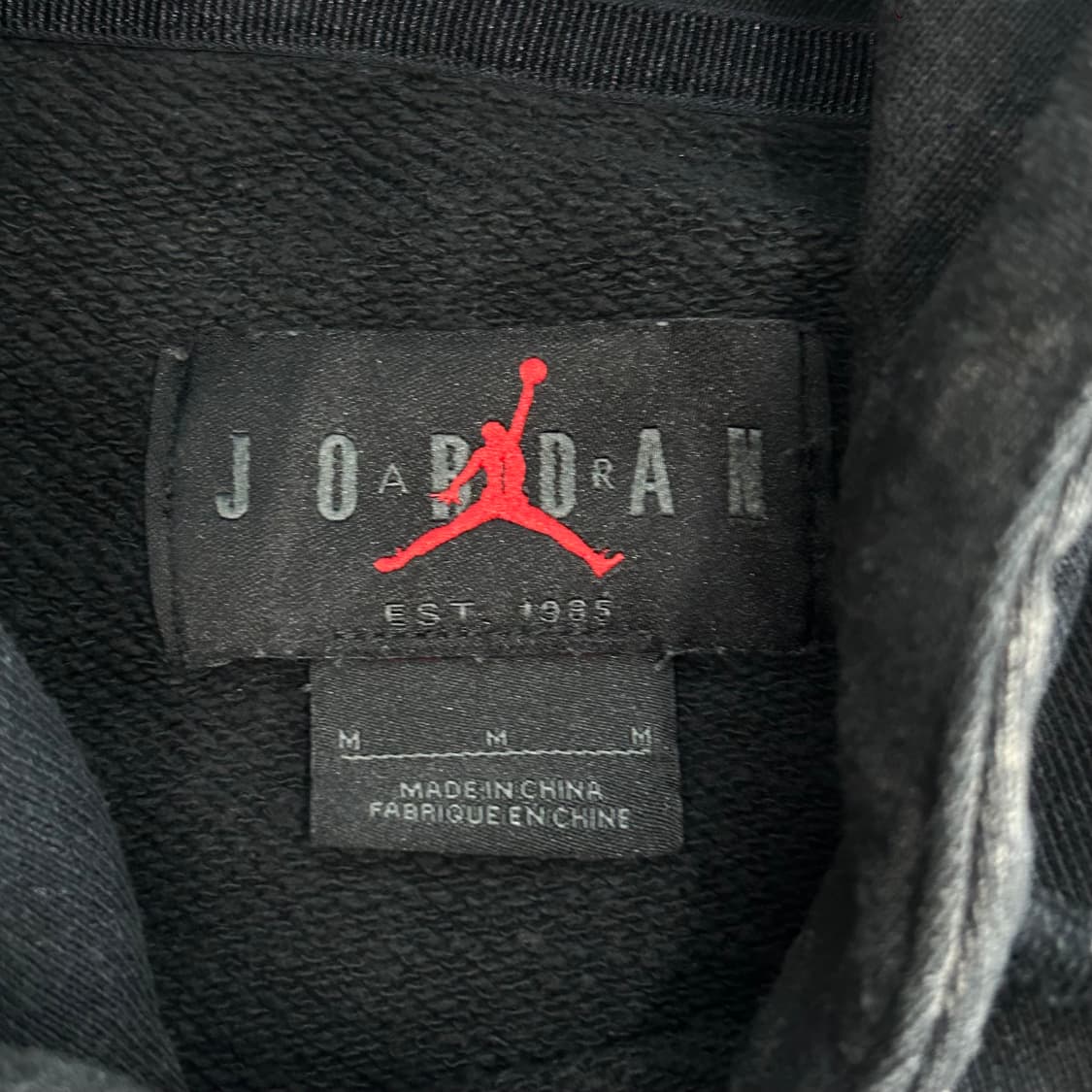 Jordan 조던 스몰로고 블랙 포인트 후드티 상품이미지5