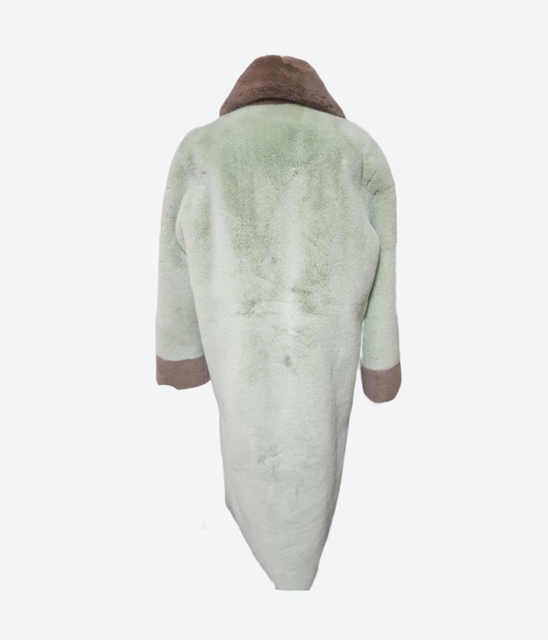 임블리 애플민트 에코퍼 롱코트 상품이미지2