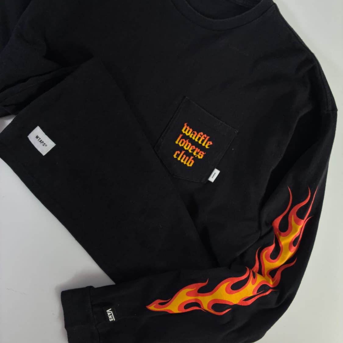 WTAPS x Vans  반스 x 더블탭스 플레어 블랙 롱슬리브 상품이미지6