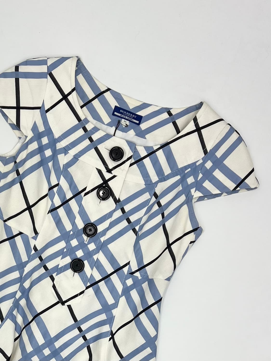 버버리 블루라벨 노바 체크 원피스 상품이미지2