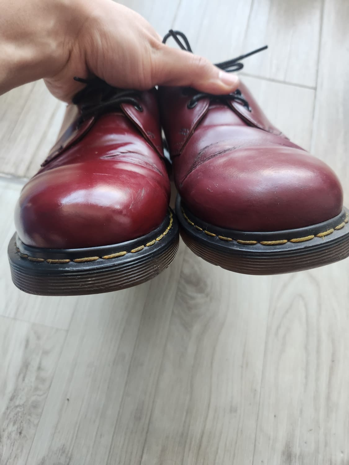 닥터마틴 1461 체리레드 (260) 상품이미지6