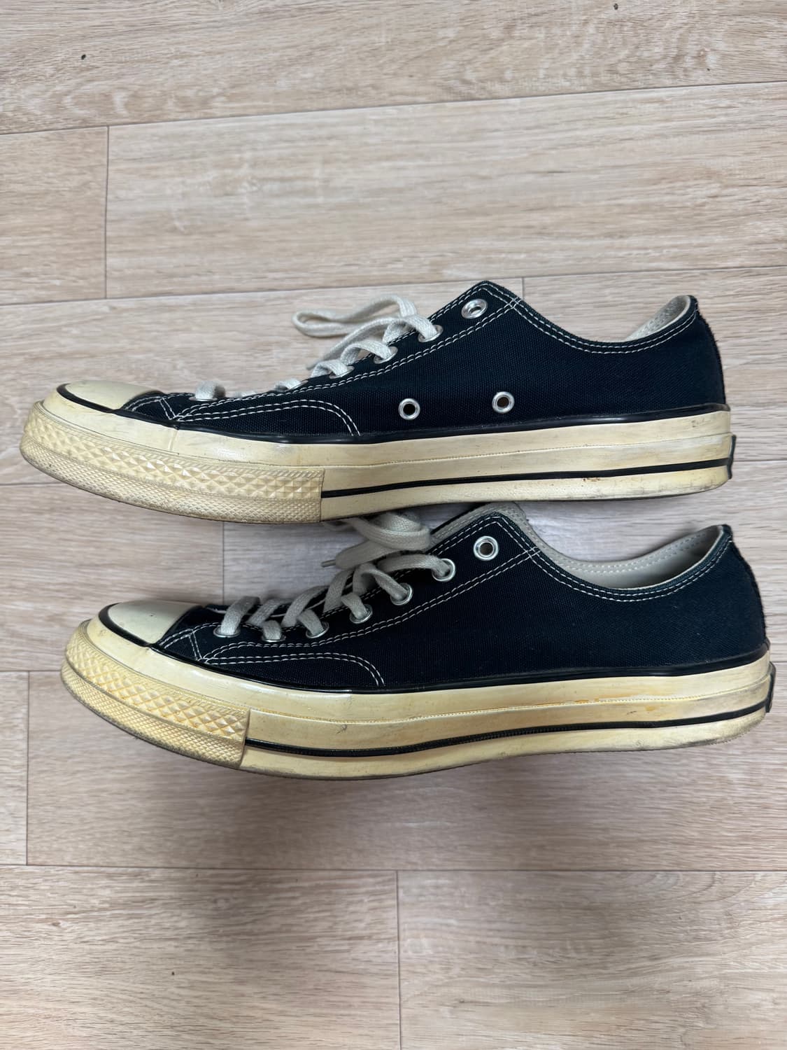 컨버스 척테일러70 로우 블랙 290mm 상품이미지1