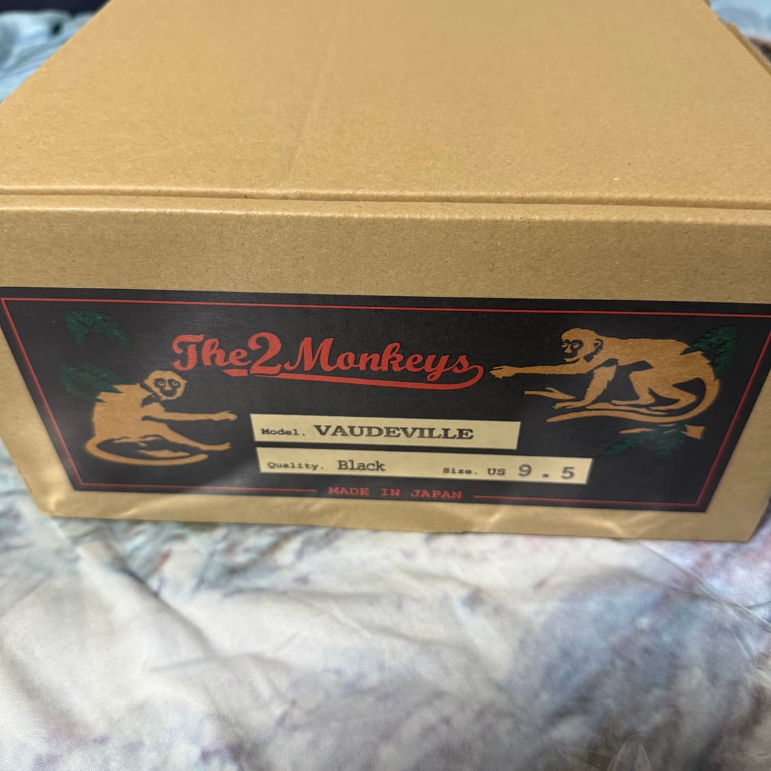 [9.5/275]제라도 투 몽키즈 VAUDEVILLE 블랙 부츠 상품이미지10