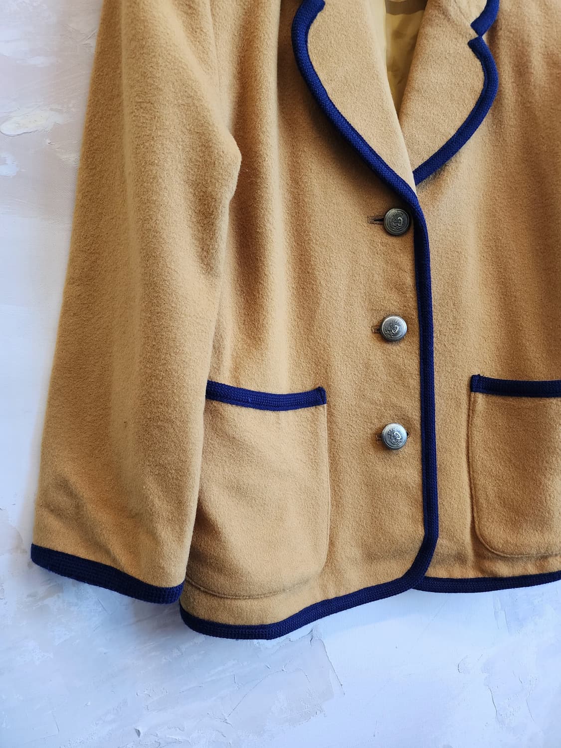 일본빈티지 울 자켓 상품이미지5