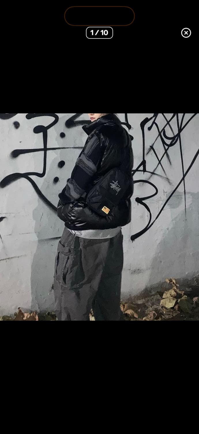 스투시 슬링백 크로스백 잡지부록 정품 상품이미지1