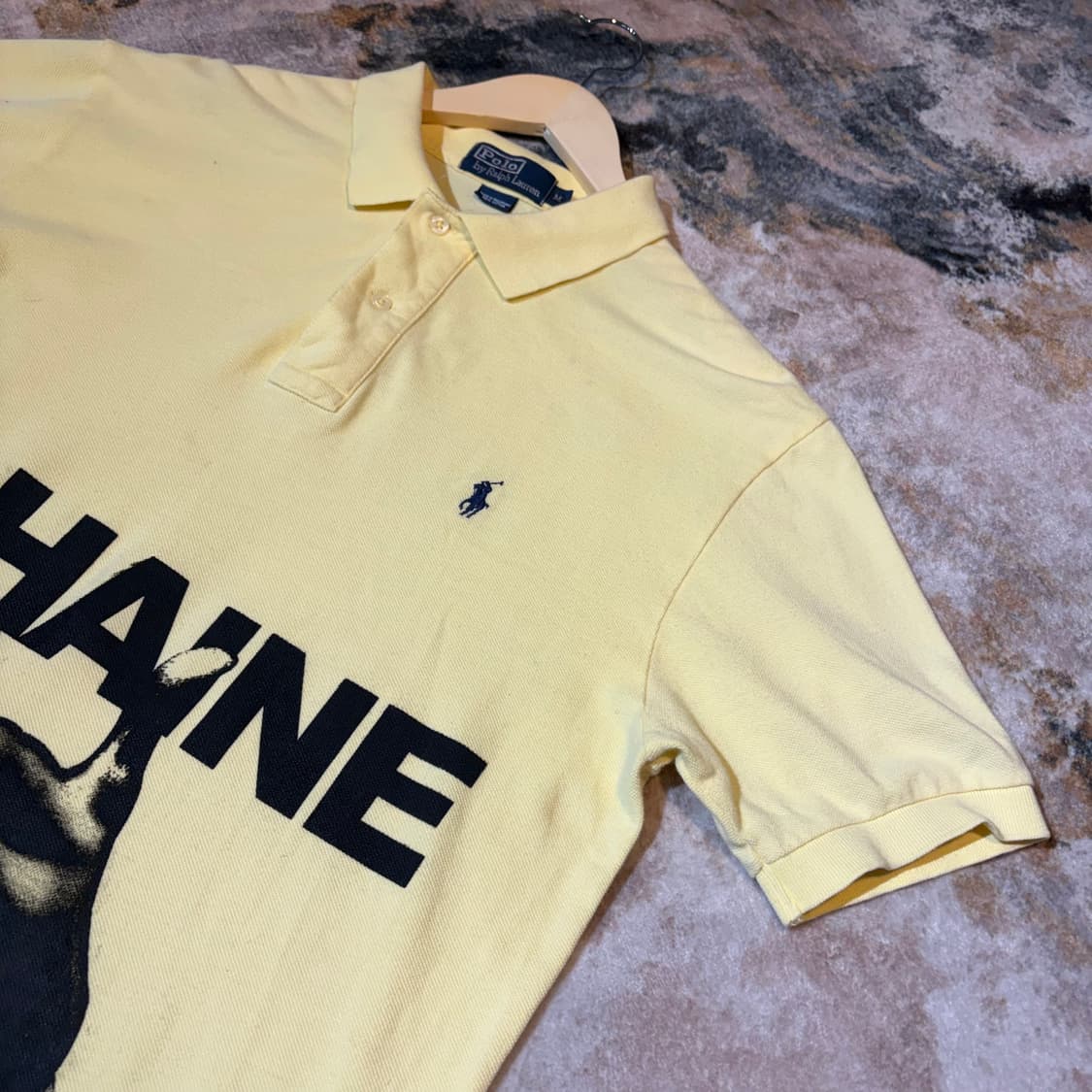 폴로 랄프로렌 LA HAINE 증오 프린팅 반팔 티셔츠 상품이미지3