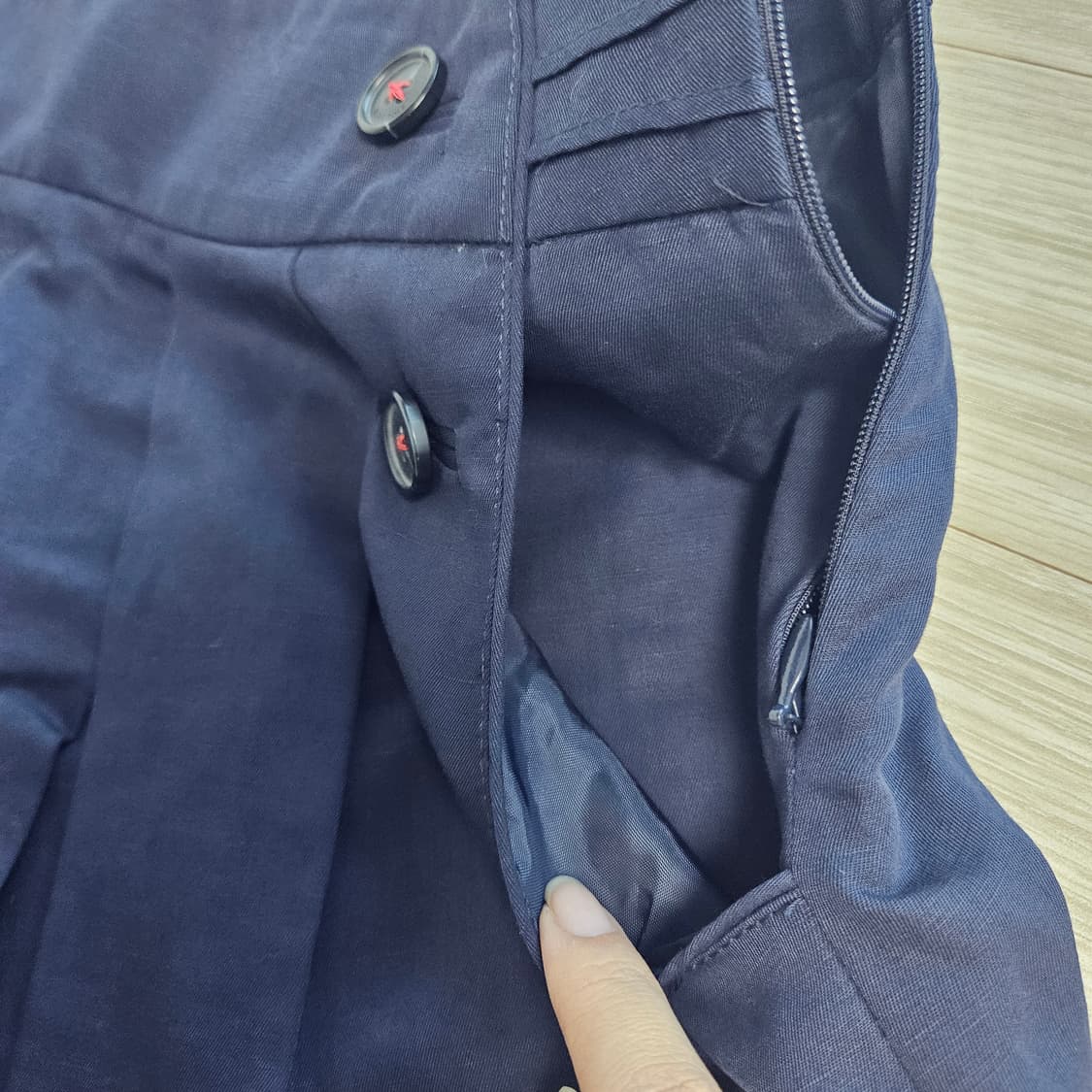 빈폴 치마 네이비 상품이미지5