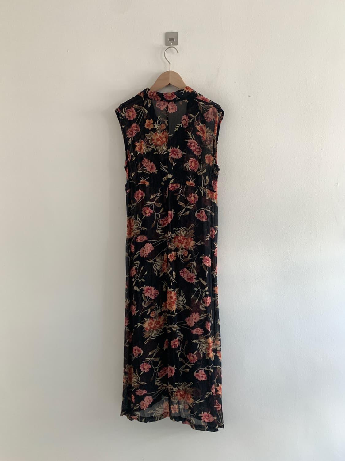 (Vintage)Midnight sleeveless shirts dres 상품이미지7