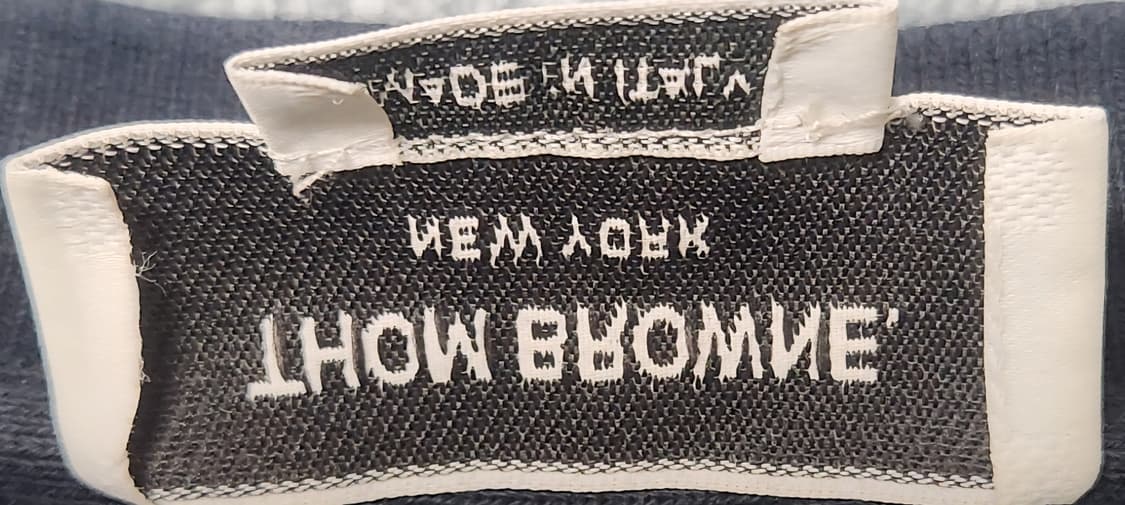 톰브라운 오버사이즈 크롭 반팔 2사이즈 상품이미지5