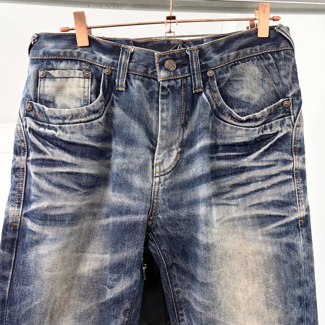 에비수 타이다이 워시드 데님 팬츠 상품이미지7