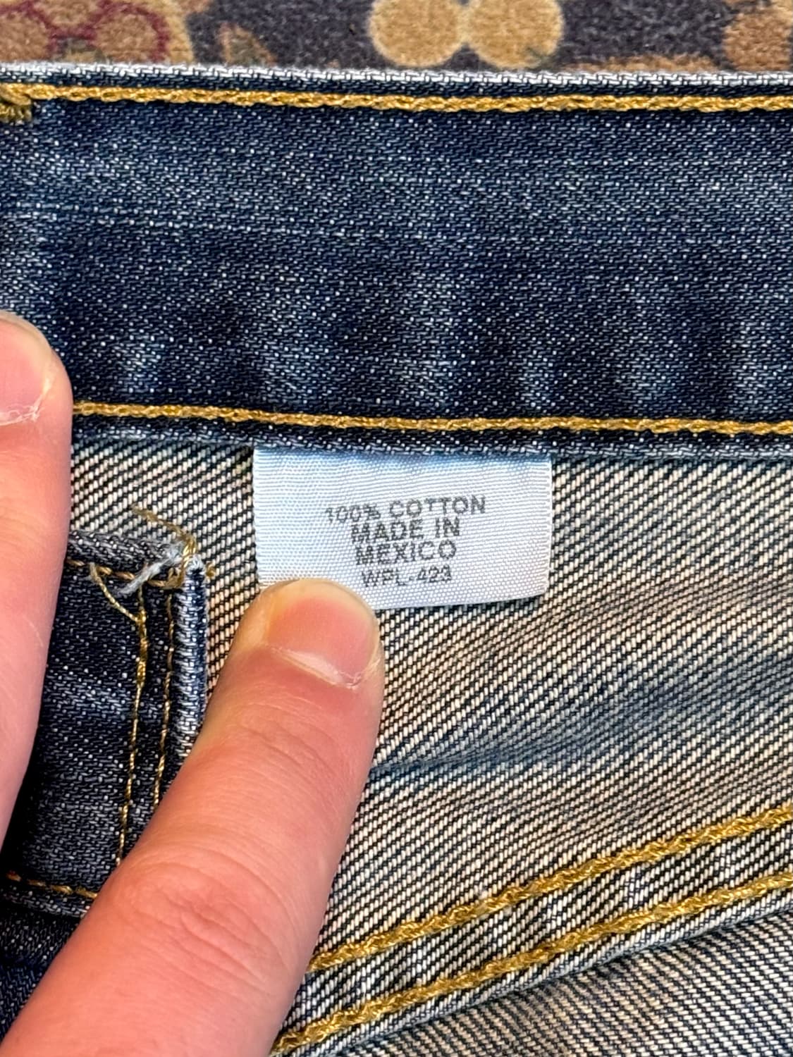 00s 멕시코 리바이스 501 데님팬츠 상품이미지7