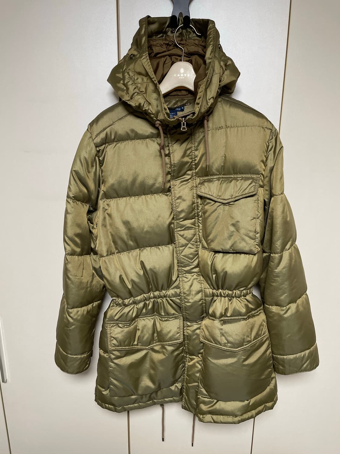 폴로 랄프로렌 피시테일 오리털 야상 M 사이즈 상품이미지1