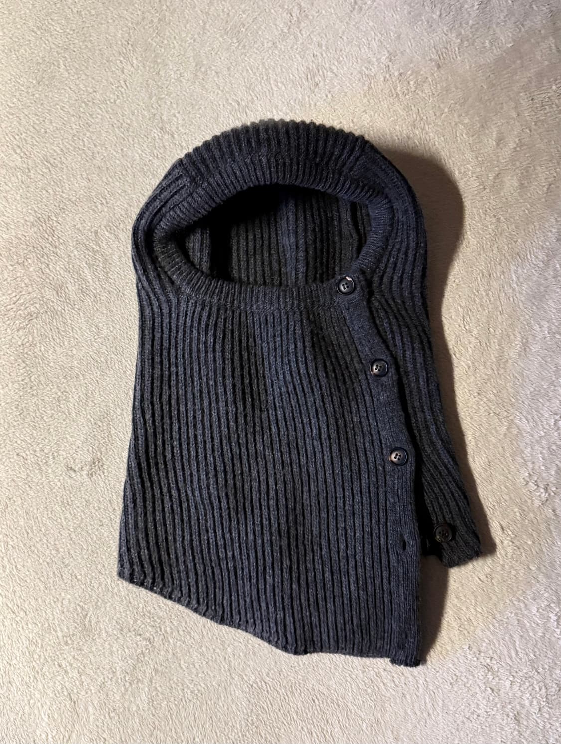 [KS X JiyongKim]Button Closure Balaclava 상품이미지3