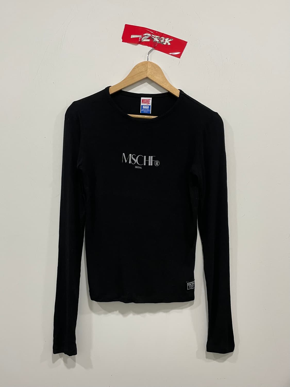 Mischisf 미스치프 슬림핏 롱 슬리브 상품이미지2