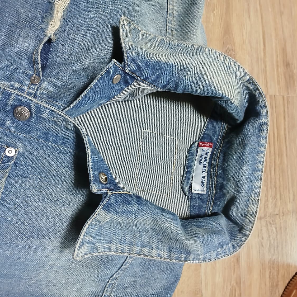 리바이스 엔지니어드진 트러커 청자켓 청셔츠 데님 자켓 상품이미지6