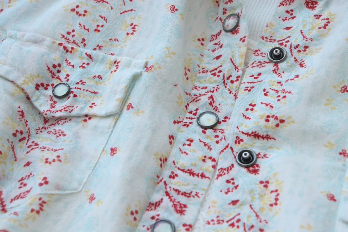 Vintage Soft Floral Shirt 상품이미지9