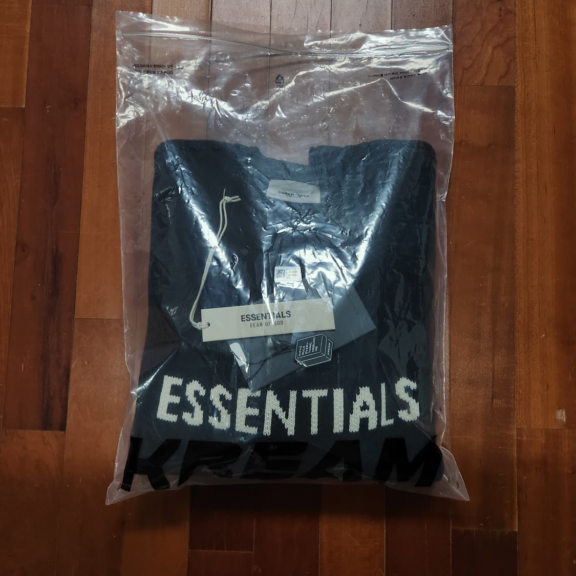 [S] 피어오브갓 에센셜 니트 풀오버 스웨터 니트 블랙 상품이미지9