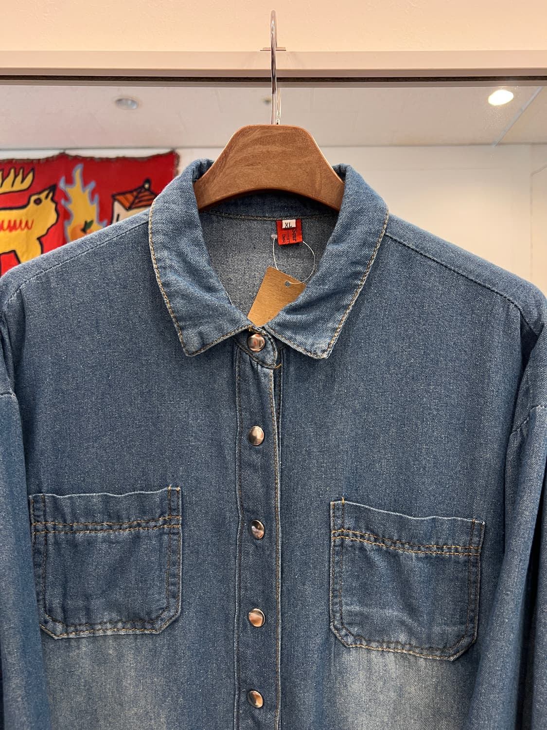 Vtg 빈티지 데님 원피스 상품이미지3