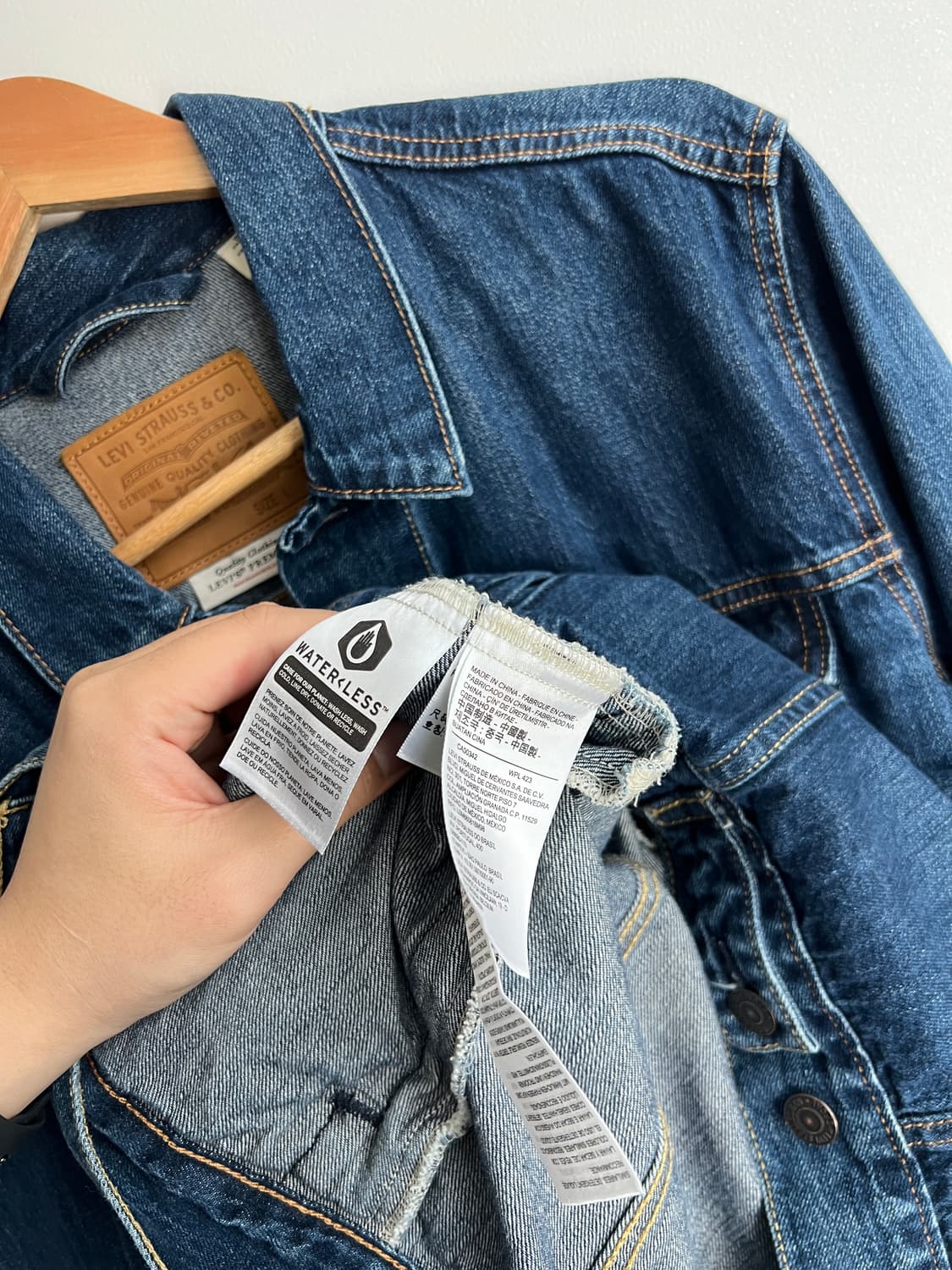 리바이스 프리미엄 빅E 3세대 트러커 자켓 L 상품이미지6