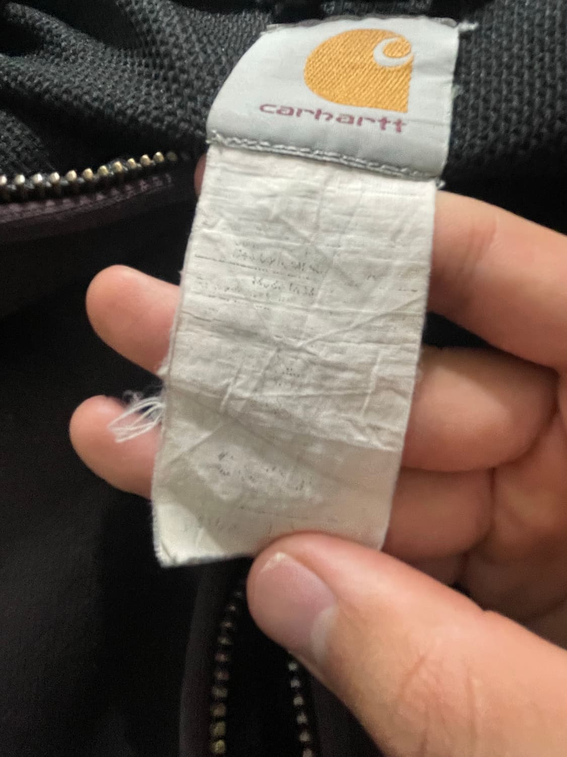 00’s 칼하트 j149 후드집업 (칸예웨스트 착) XL 상품이미지3