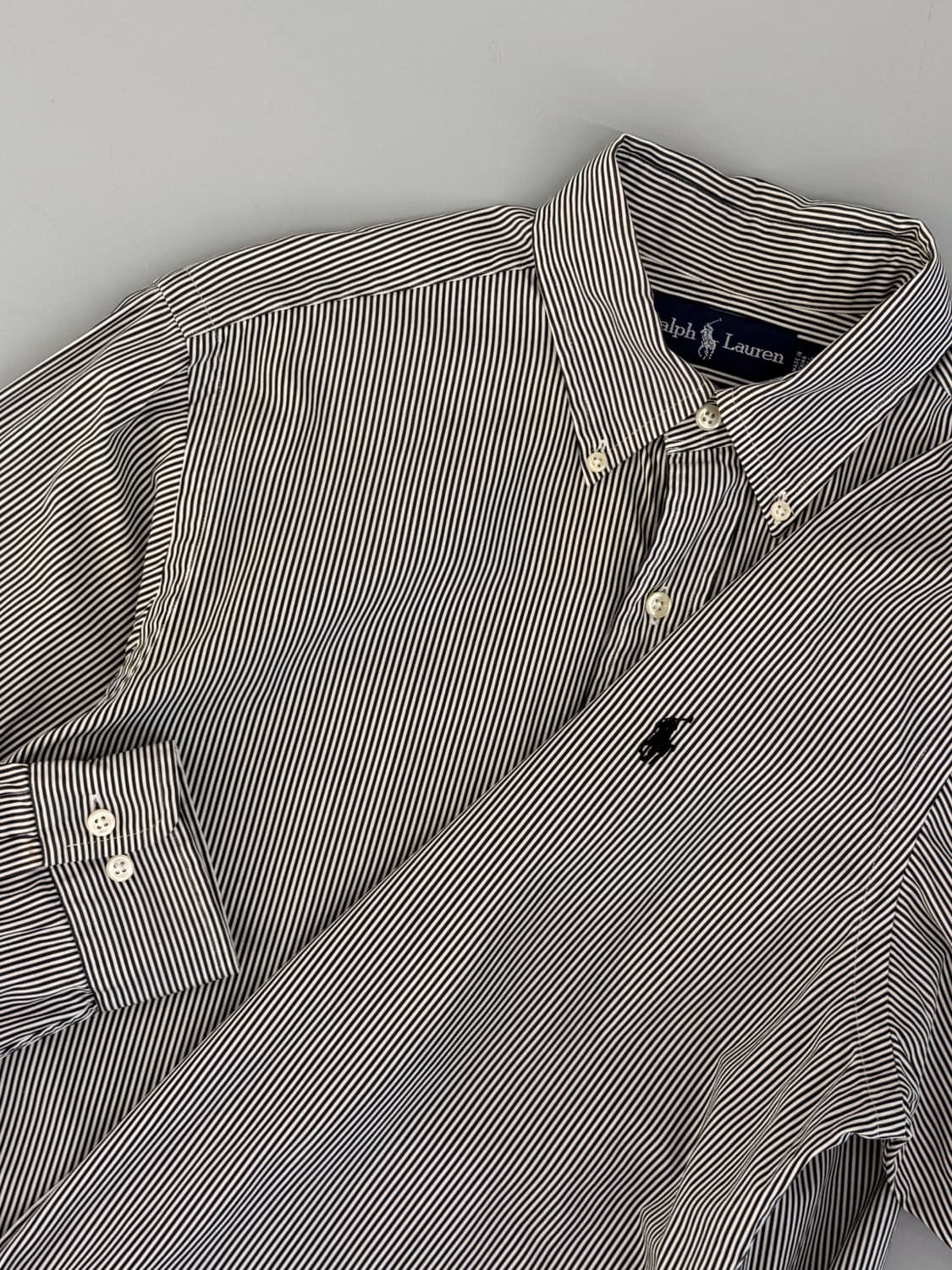 폴로 랄프로렌 루즈핏 잔 스트라이프 셔츠 상품이미지2