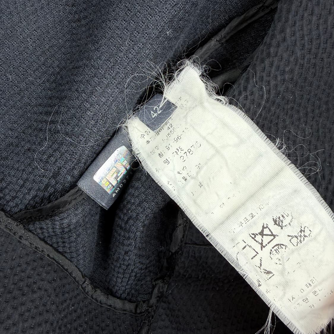 펜디 아카이브 크롭 자켓 블랙 42 상품이미지6