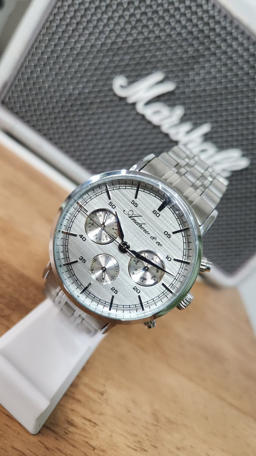 # 앤드류앤코 멀티펑션 남성명품시계 급처 / 남성메탈시계 상품이미지4