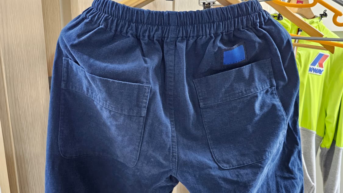 도큐먼트 라이트 코튼 파자마 팬츠 S(30) 인디고 블루 상품이미지5