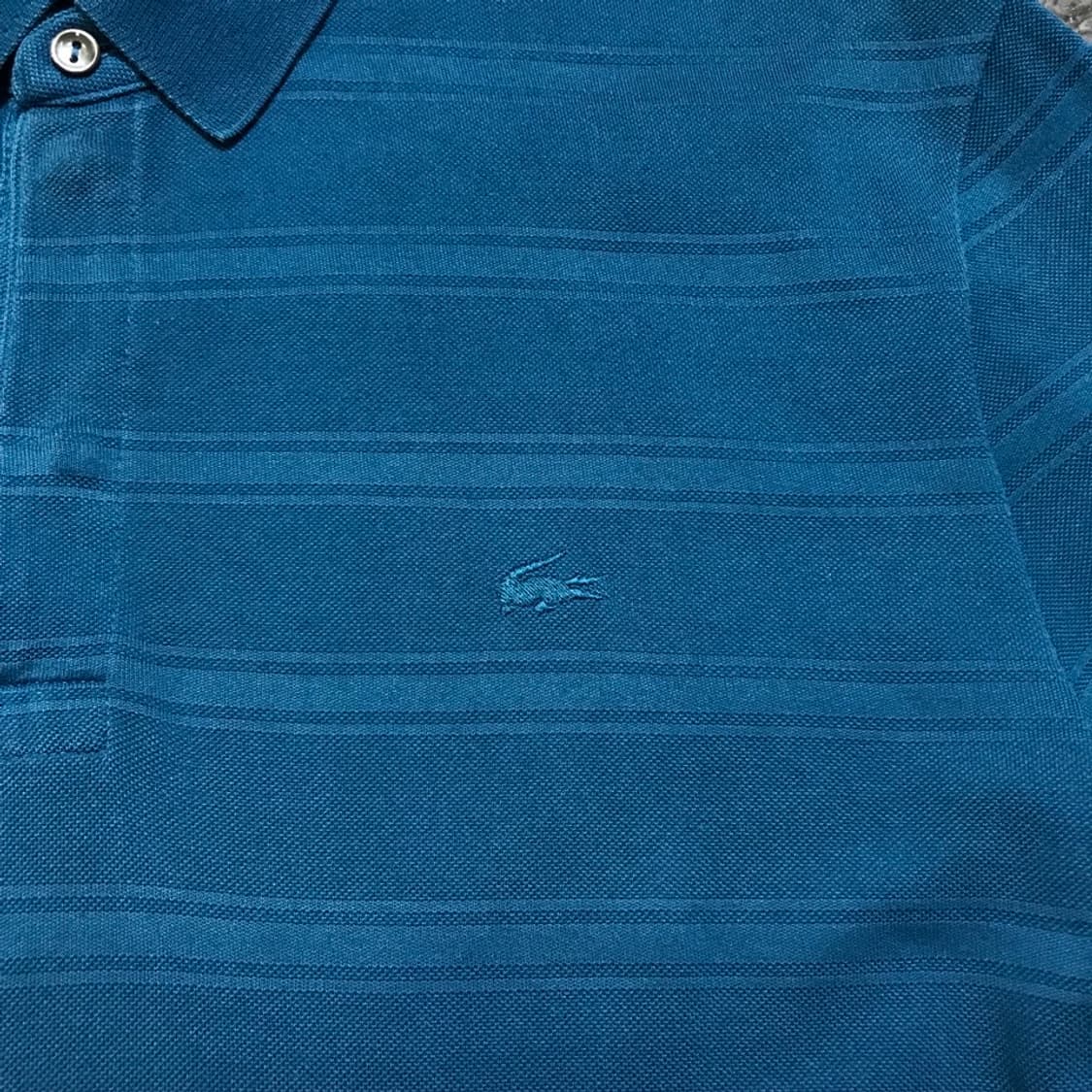 [[5(L),A급] 라코스테(LACOSTE) 스트라이프 반팔폴로티@759 상품이미지3