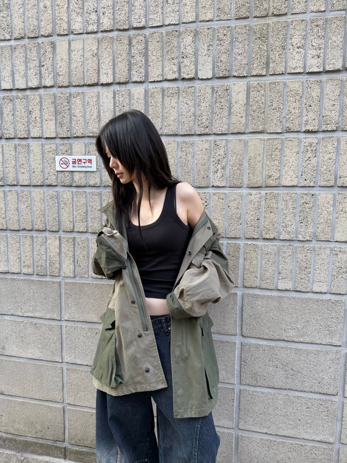 아웃스탠딩 오버핏 멀티포켓 자켓 상품이미지2