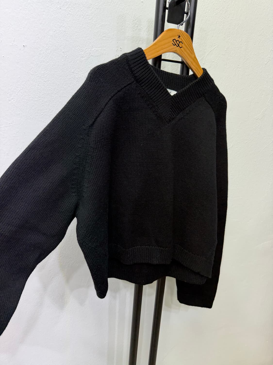 정품) COS 코스 여성 크롭 오버핏 니트 스웨터 XS 상품이미지2