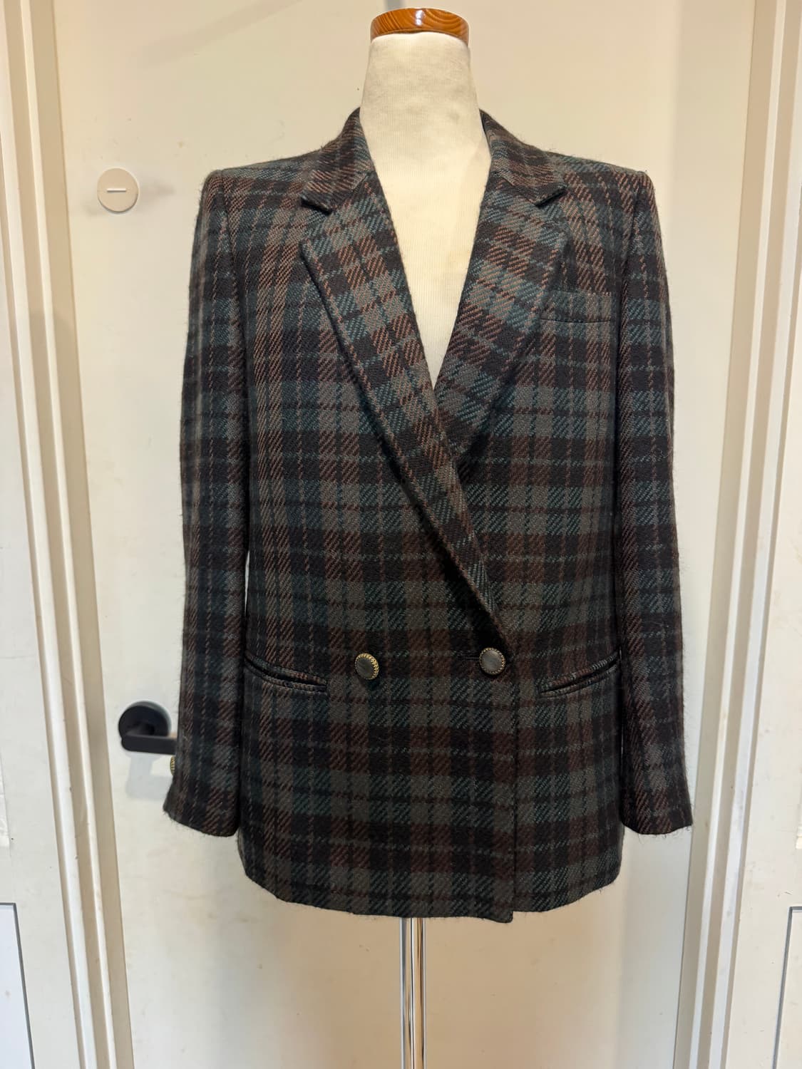 빈티지 버버리 자켓 스커트 셋업 상품이미지5