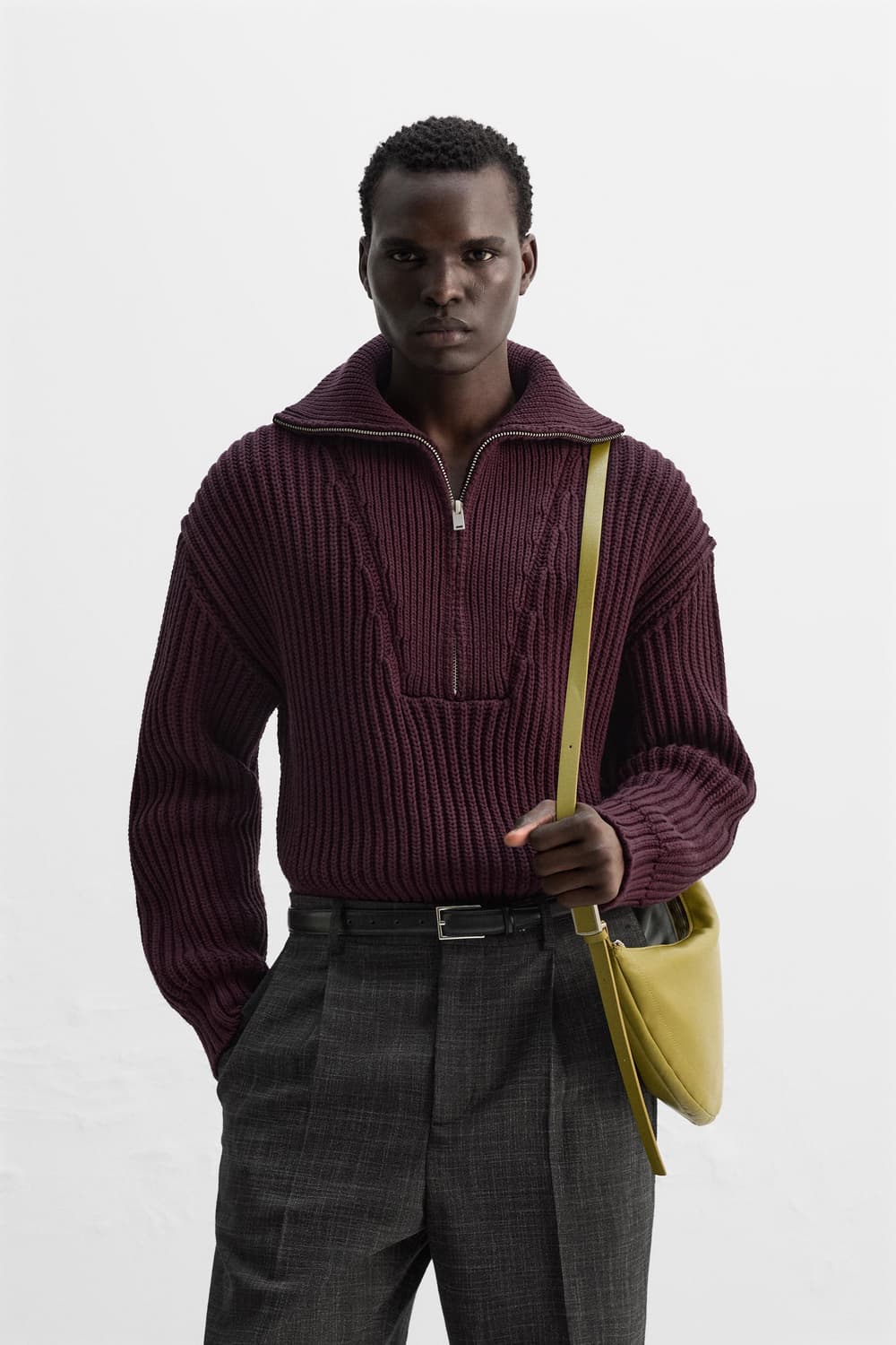 자라 맨즈 에디션 니트집업 리미티드 상품이미지4