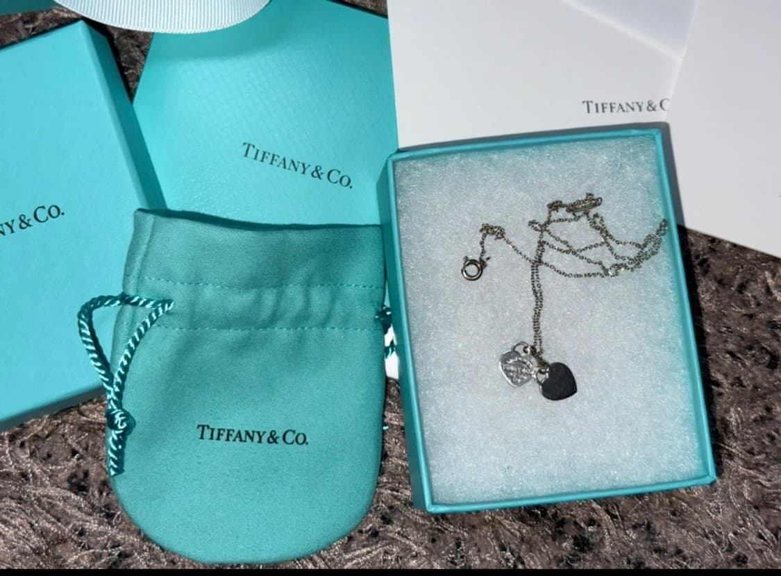 [상태최상] 티파니앤코 리턴투 목걸이 풀세트(실버) 상품이미지2